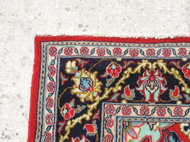 4x7ft. Handmade Borchalou Sarouk Wool Rug gallery