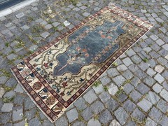 Bohemian rugs, Runner rug, Handmade, Turkish rug, Vintage, Wool | 2,6 x 6,1 ft