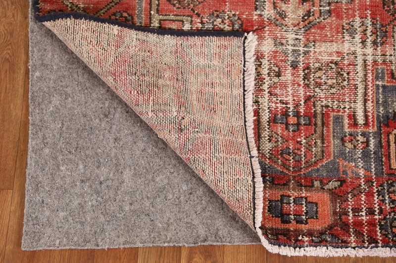 Distressed Wool Tribal Traditional Geometric Hand-made Vintage Nomadic Rug 4x7 gallery