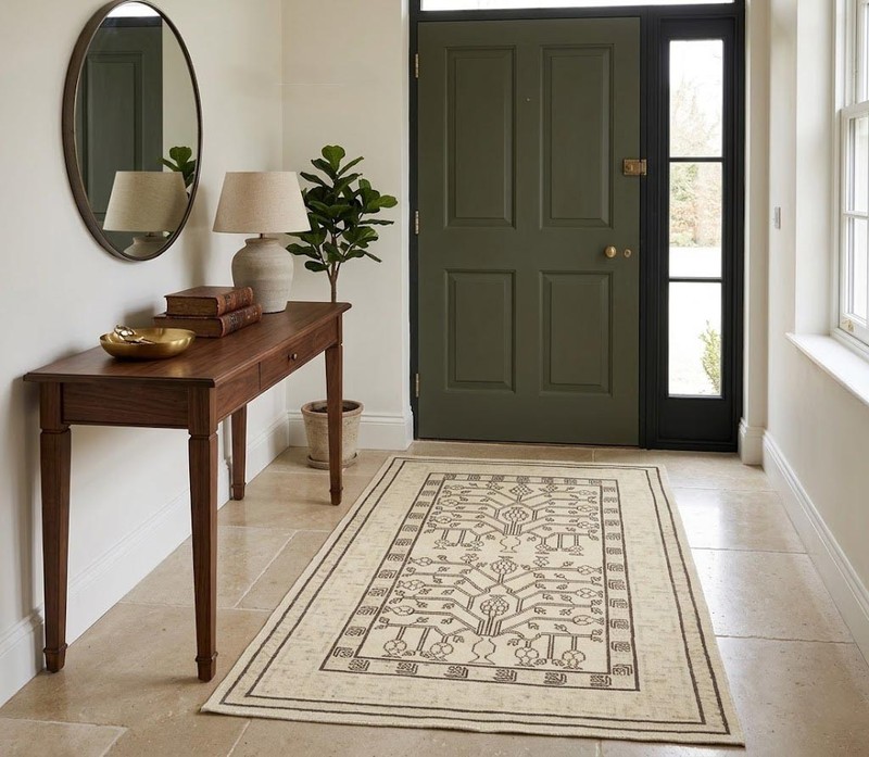 One-of-a-Kind Handmade Vintage Oriental Rug Classic Small Kitchen Carpet 3X5 ft gallery