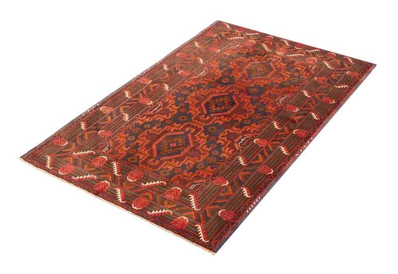 Traditional Vintage Hand-Knotted Area Rug 4'3" x 6'8" Oriental Wool Carpet gallery