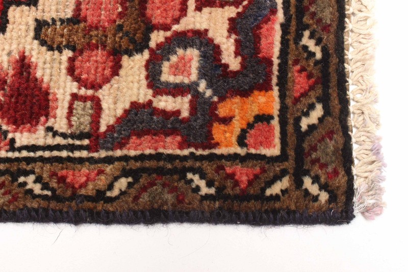 Vintage Hand-knotted Runner Rug 2'6" x 6'2" Traditional Oriental Wool Carpet gallery