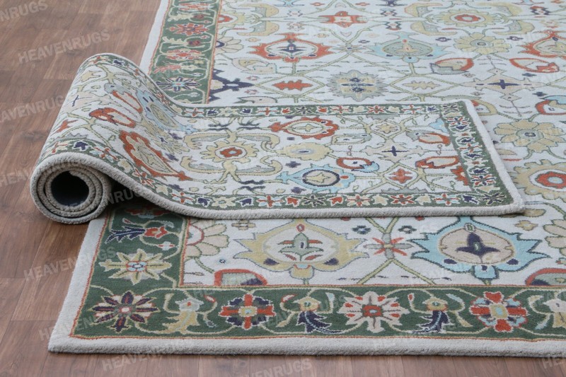 Woman Weaver New catherine multi HandMade Traditional Parsian Wool Area Rug gallery