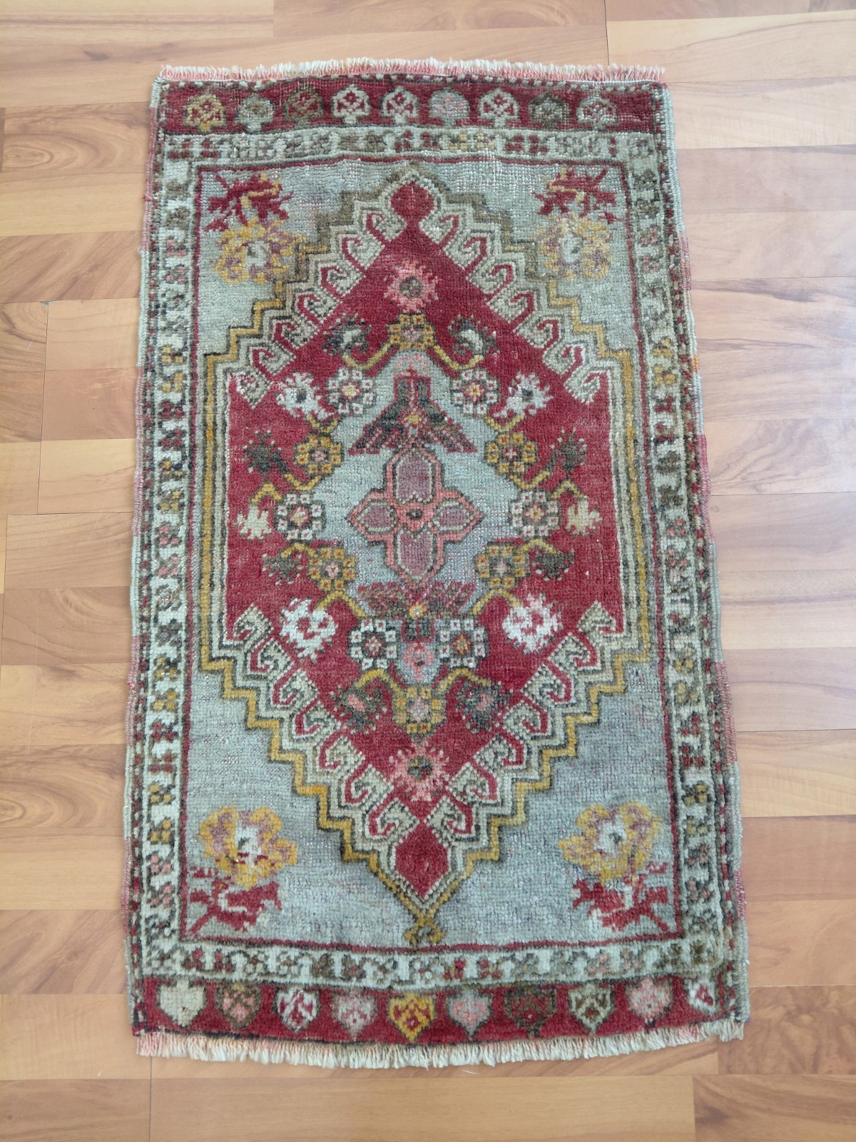 Antique Oriental Rug Hand Knotted Wool Rug Multicolor Super Rug Free Ship Rug gallery
