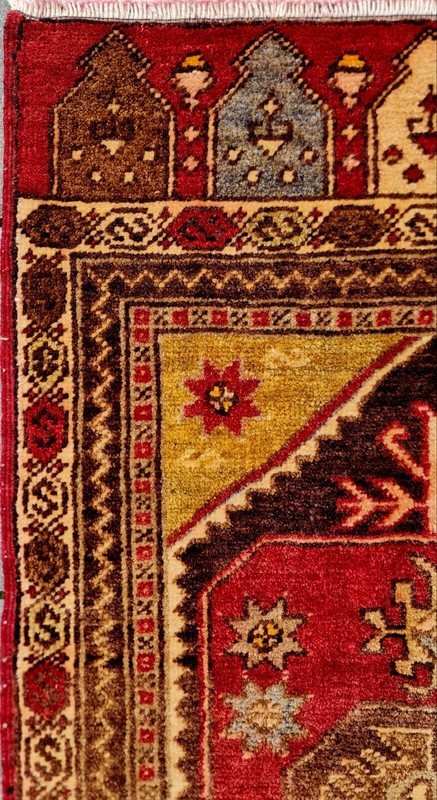 Well Knotted One of a kind Antique Turkish rug gallery
