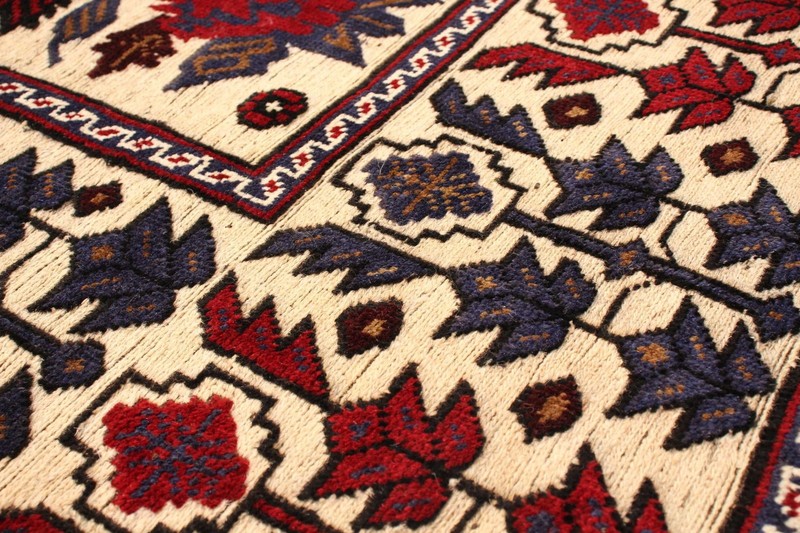 Traditional Vintage Hand-Knotted Oriental Carpet 4'1" x 6'2" Wool Area Rug gallery