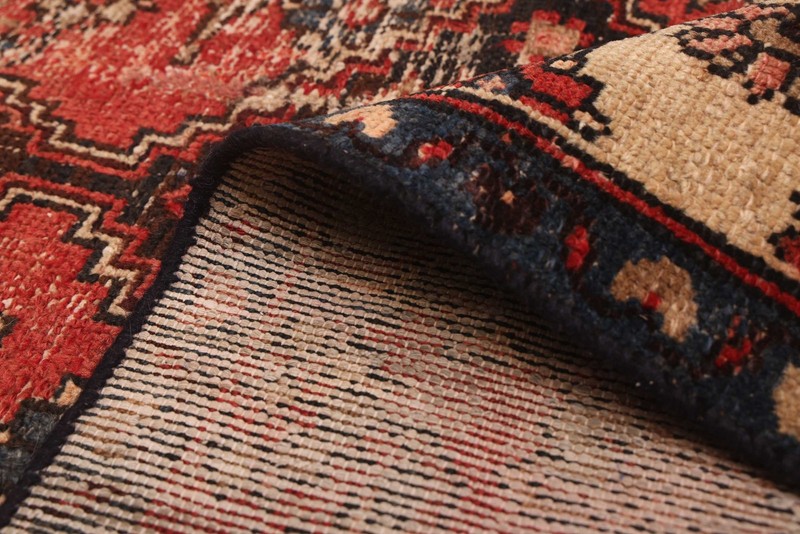 Vintage 3'5" x 5'5" Traditional Hand Knotted Vegetable Dye Wool Area Rug gallery