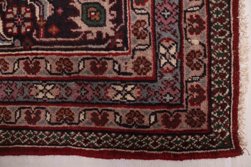 Vintage Traditional Hand-Knotted Area Rug 9'10" x 13'9" Oriental Wool Carpet gallery