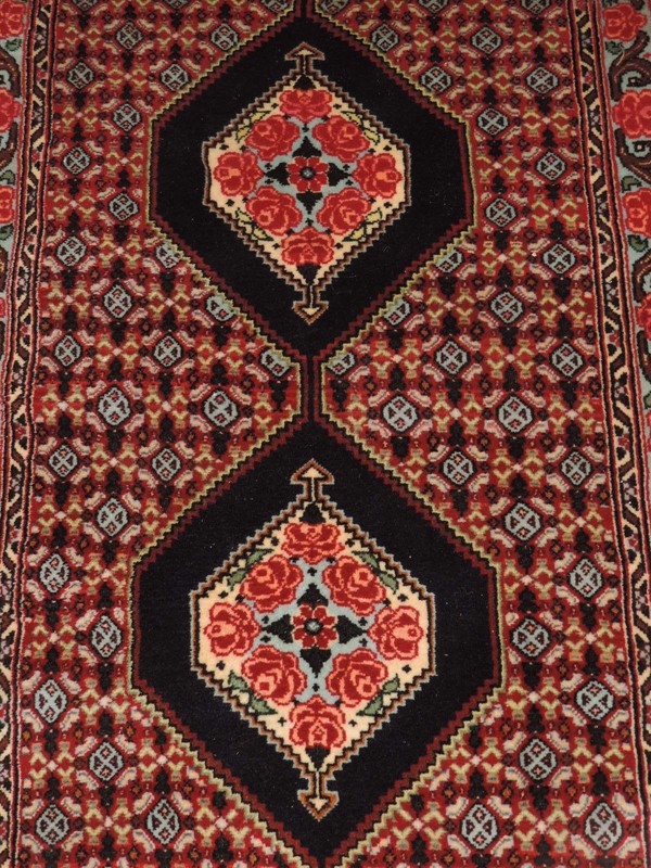 2x10ft. Handmade Ardabil Wool Runner gallery