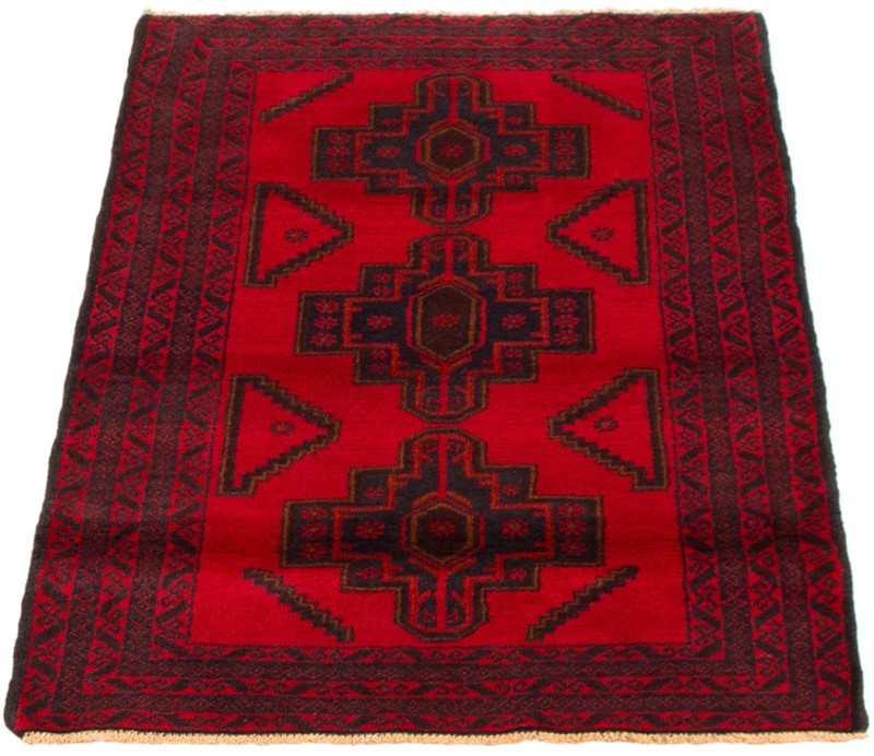 Vintage 2'11" x 4'10" Traditional Hand Knotted Vegetable Dye Wool Area Rug gallery