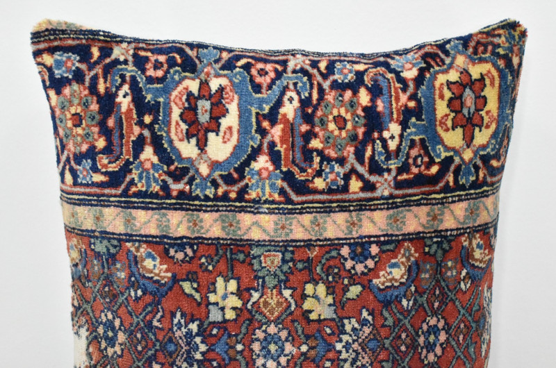 Antique Pillow Cover Sofa Rug 16'' x 16'' Made of Antique Cushion Cover Carpet gallery
