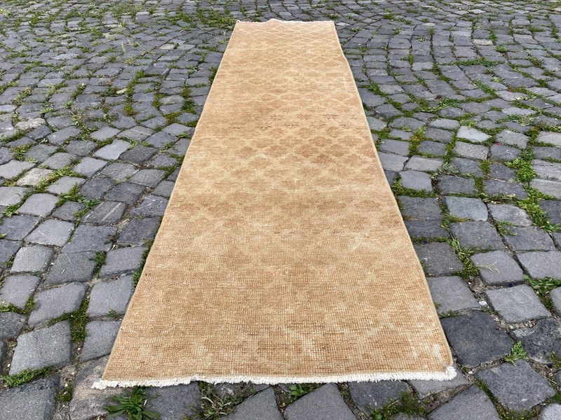 Wool rug, Bohemian rugs, Runner rug, Handmade rug, Turkish rug | 2,1 x 8,5 ft gallery