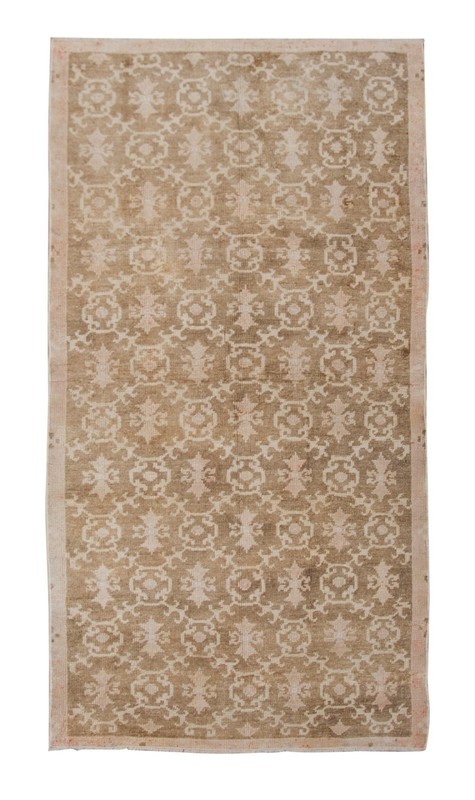 Decorative Rug,Vintage Rug,Turkish Oushak Rug,Vintage Rug,3'3"x6'1"ft/100x187cm gallery