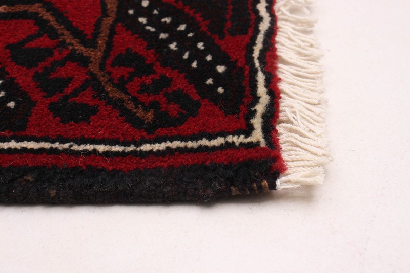 Vintage Traditional Hand-Knotted Area Rug 3'3" x 6'3" Oriental Wool Carpet gallery