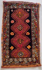 Antique Rug Pillow, Hand Woven Rug, Anatolian, Home Decor, Bohemian Rug, Wool