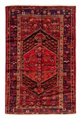 Traditional Vintage Hand-Knotted Oriental Carpet 4’3″ x 6’9″ Wool Area Rug