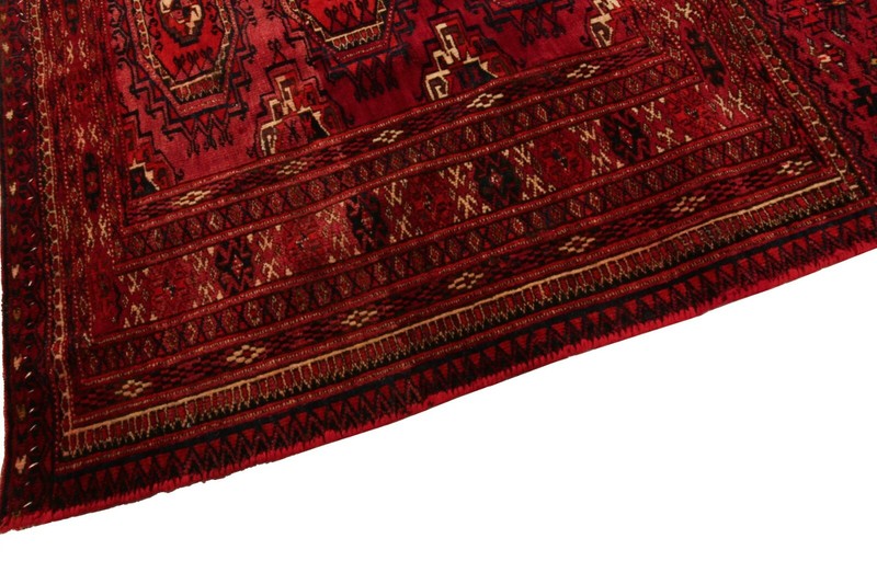 3x5 Antique Exceptional Handmade Boho Tapestry Wall Hanging Rug Red c.1910 gallery