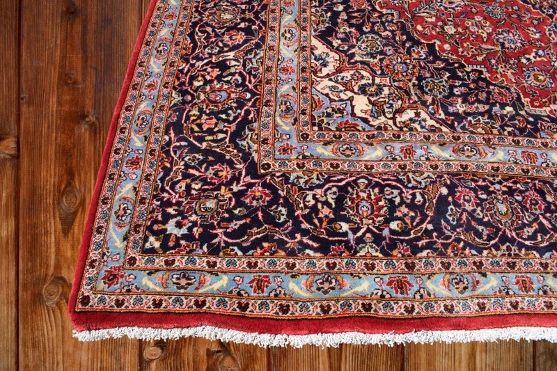 9'10 x 13'10 Vintage Semi Antique Handmade Wool Area Rug Oriental Carpet 10 x 14 gallery