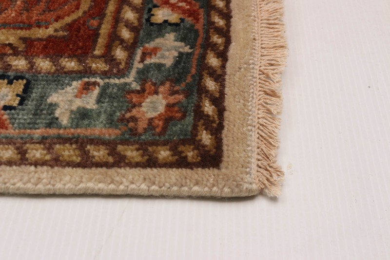 Vintage Traditional Hand-Knotted Area Rug 8'9" x 11'6" Oriental Wool Carpet gallery