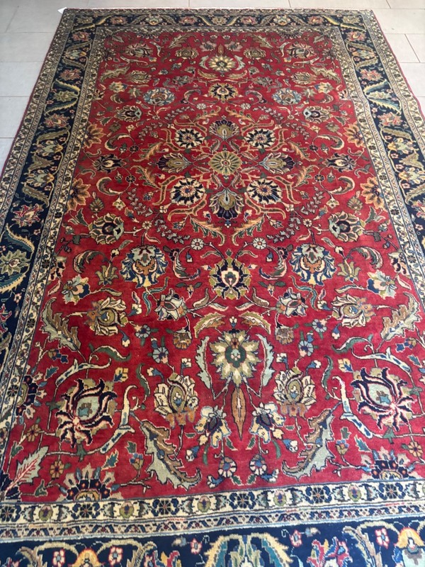 SIMI ANTIQUE. HAND MADE. 10X6. EXCELLENT CONDITION. FULL PILE. gallery