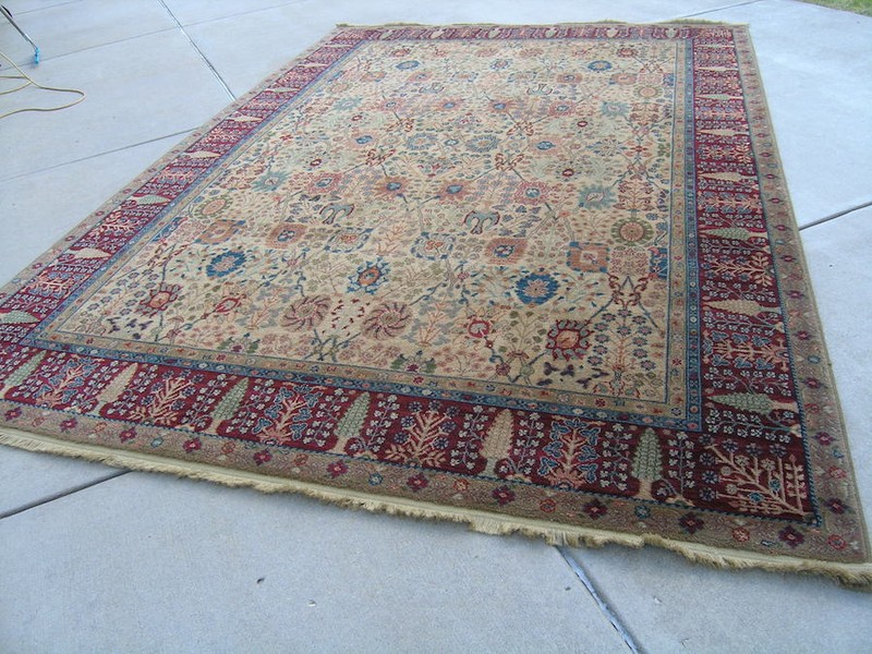 Mint Karastan Samovar 900-901 Oriental Area Rug Carpet Persiann Garden 8'8"x12' gallery