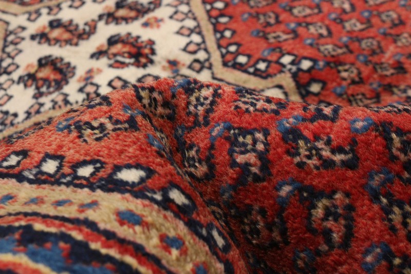Vintage 4'1" x 6'9" Traditional Hand Knotted Vegetable Dye Wool Area Rug gallery