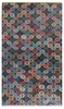 Vintage Oushak Rug 145x245 cm (4'9" x 7'10"), Turkish Handmade Wool, 60+ Yr old gallery