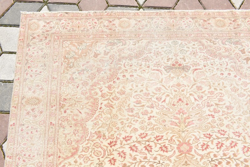 Vintage Turkish Rug 71'' x 112'' Muted Dye Kayseri Rug Hand-knotted Wool Rug gallery