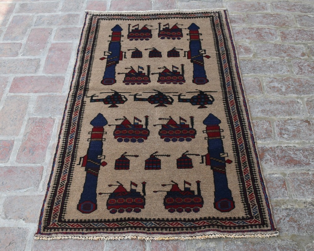 2'8 x 4'7 ft Handmade vintage afghan tribal shindand war area rug, 3x5 wool rug