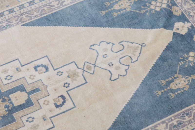 Vintage Turkish Rug, 168x360 cm (5.5x11.8 ft), Oushak Area Rug, Antique Rug gallery