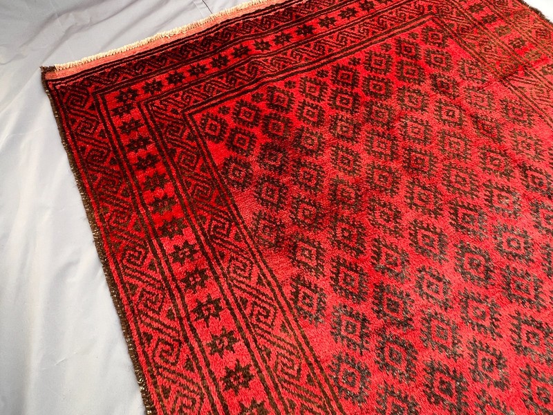 150 X 270 cm Vintage Natural Vegetable Dye Khowdani Nomad Maldari Belouch Carpe gallery