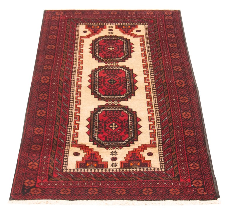 Traditional Vintage Hand-Knotted Area Rug 3'3" x 5'11" Oriental Wool Carpet gallery
