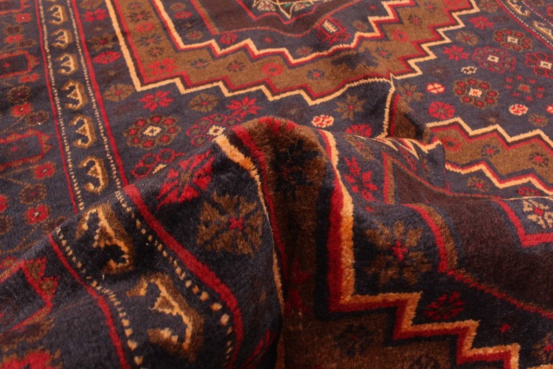 Traditional Vintage Hand-Knotted Area Rug 3'9" x 6'10" Oriental Wool Carpet gallery