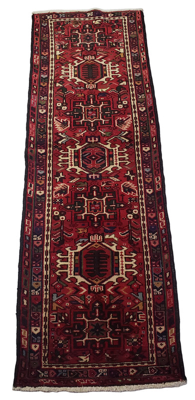 Small Karajeh Red Runner with Multi-Medallion - 2'0" x 6'3" gallery