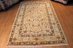 5’x7′ TABRIS DESIGN Rug Floral TREE OF LIFE Floral Design FINELY WOVEN knotted