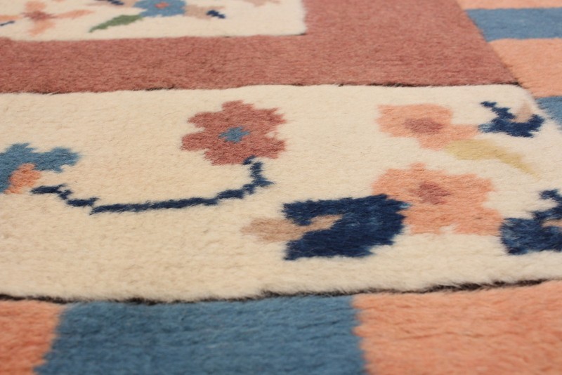 Vintage Hand-Knotted Area Rug 4'3" x 6'5" Traditional Wool Carpet gallery