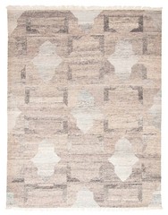 Vintage Hand Woven Area Rug 5’6″ x 7’3″ Traditional Wool Oriental Carpet