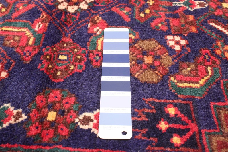 Vintage Hand-Knotted Area Rug 4'3" x 7'1" Traditional Wool Carpet gallery