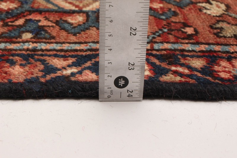 Vintage Hand-knotted Runner Rug 2'7" x 10'2" Traditional Oriental Wool Carpet gallery