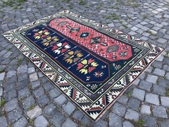 Handmade Rug Turkish Area Rug Vintage Rug Oushak Rug Antique Rug Bohemian Rug