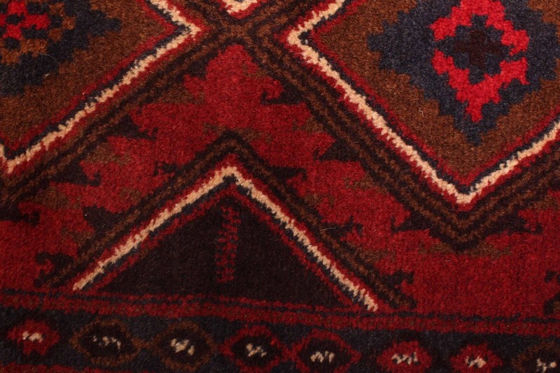 Vintage Traditional Hand-Knotted Area Rug 3'0" x 6'9" Oriental Wool Carpet gallery
