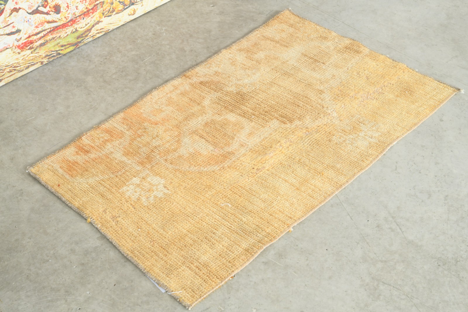 2x3 Turkish Door Mat Rug Hand-Knotted Mini Carpet Vintage Small Rug Boho,596 gallery