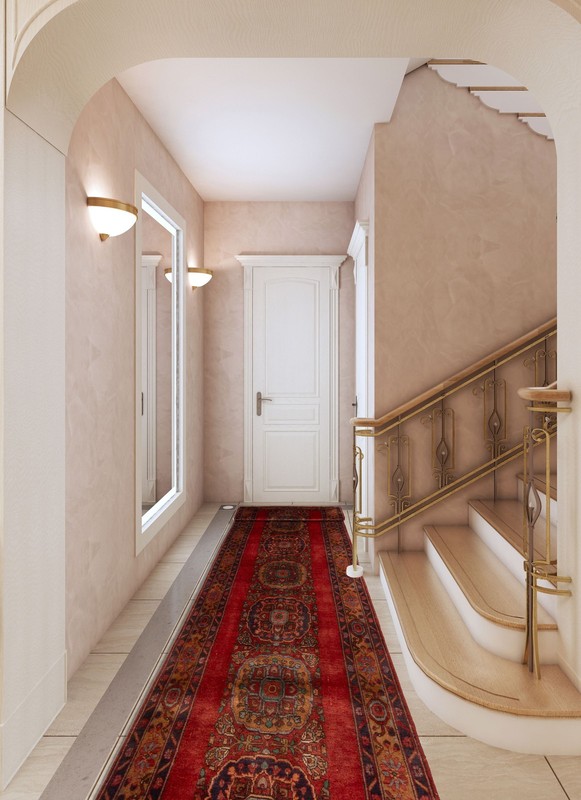 Vintage Hand-knotted Runner Rug 3'3" x 13'8" Traditional Oriental Wool Carpet gallery