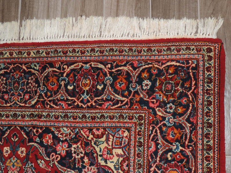 5x8ft. Vintage Handmade Oriental Wool Rug gallery