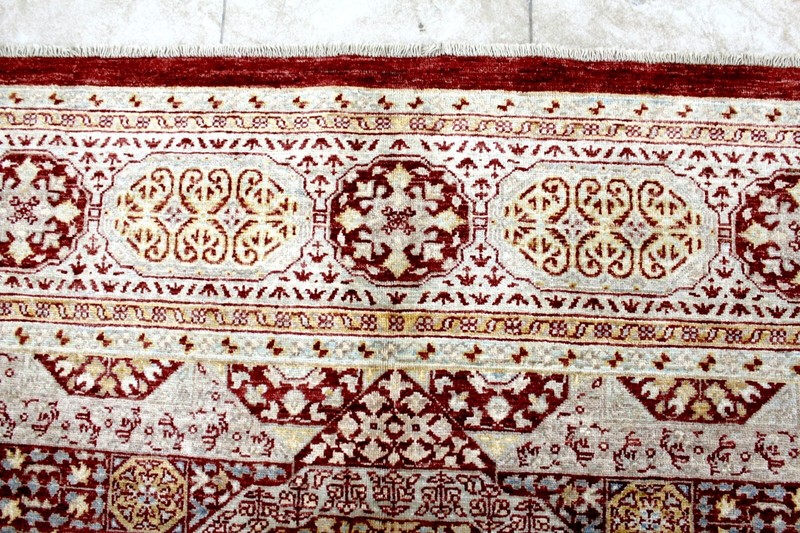 9X12 MASTERPIECE MINT HAND KNOTTED VEGETABLE DYE WOOL RARE MAMLUKE PAKISTANI RUG gallery