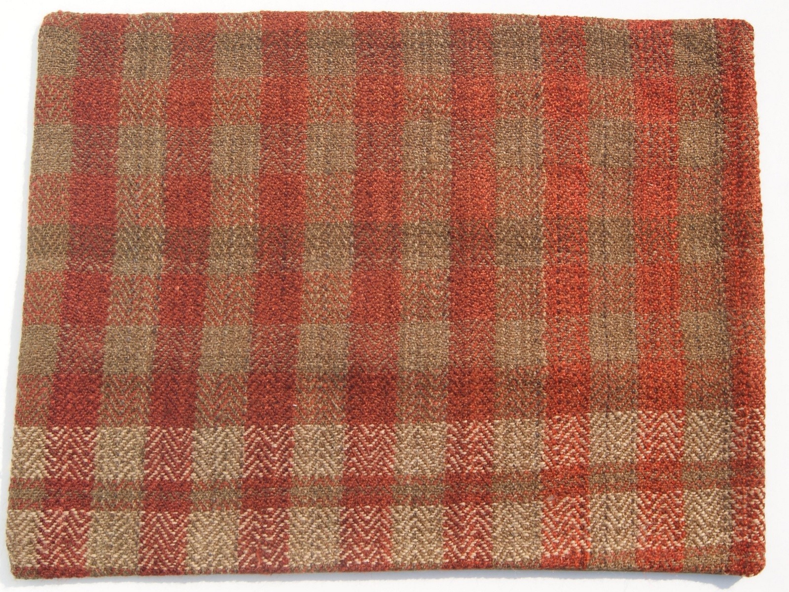 24"x18" Vintage-Style Wool Kilim Pillow Handmade in Turkey, 60x45 cm Authentic gallery