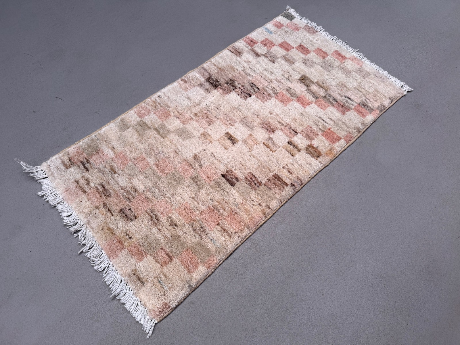 Small Vintage Turkish Rug 50x90 cm, Short Runner, Tribal, Mini Carpet 2547 gallery