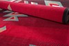 ORIENTAL BURGUNDY AREA RUG HALL RUNNER 2 X 8 Persien 53 - ACTUAL 1' 10" x 7' 3" gallery