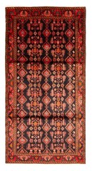 Vintage 5’3″ x 10’3″ Traditional Hand Knotted Vegetable Dye Wool Area Rug