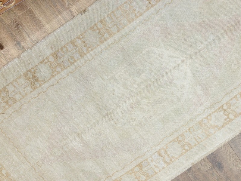 Muted Traditional Oushak Turkish Hand-knotted Oriental Large Runner 5x9 Carpet gallery